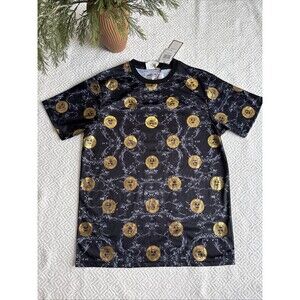 NWT Drill Clothing Fresh Prince Black & Gold Short sleeve tee shirt - size M